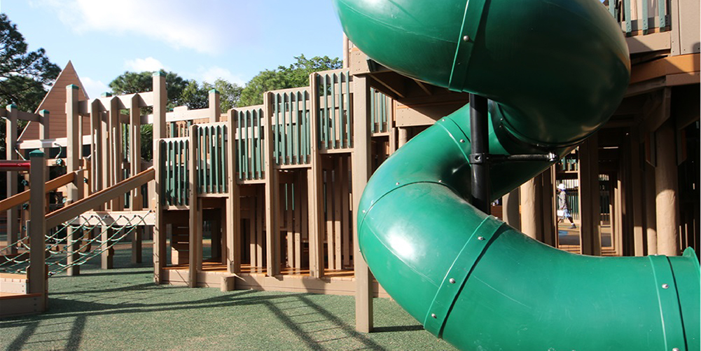 Playground slide